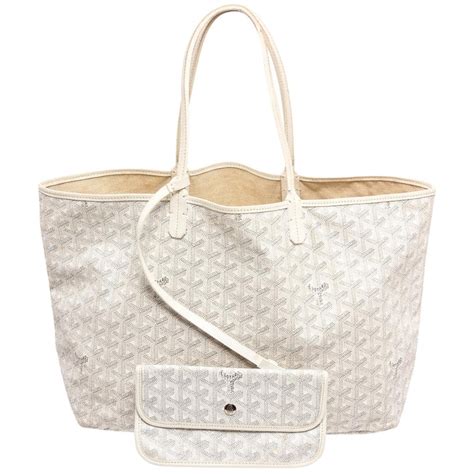 goyard cream bag